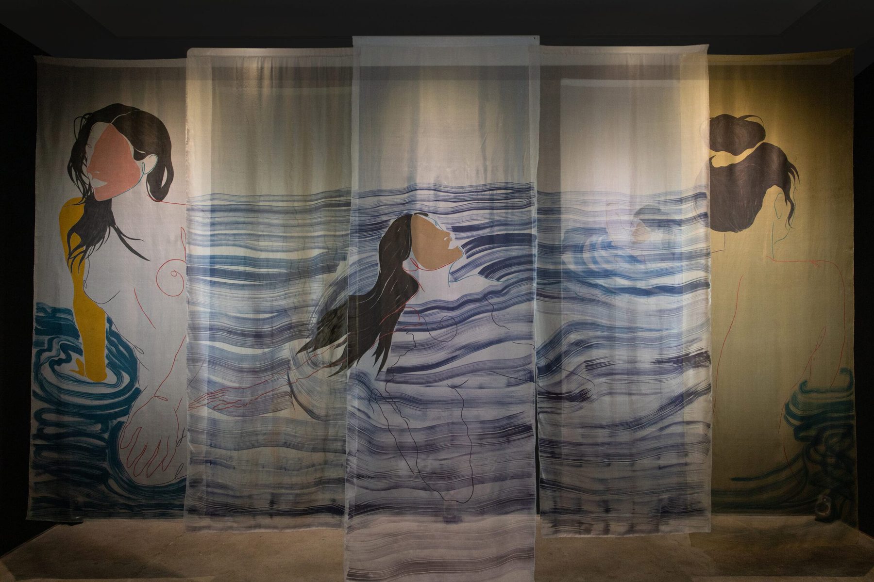 My Body Was a River Once installation, ICA San Jose